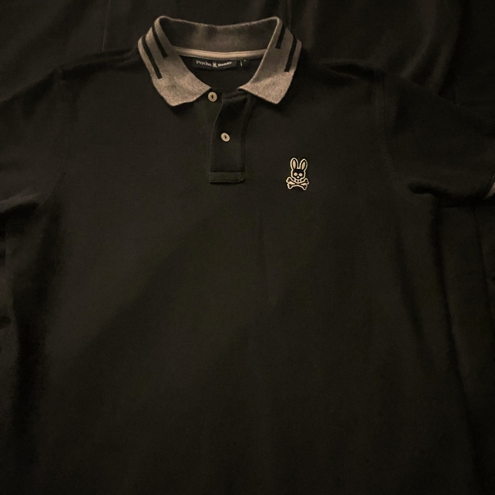 USED Psycho Bunny shirt Size Medium